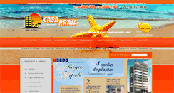 Desktop Screenshot of casapraiaimoveis.com.br